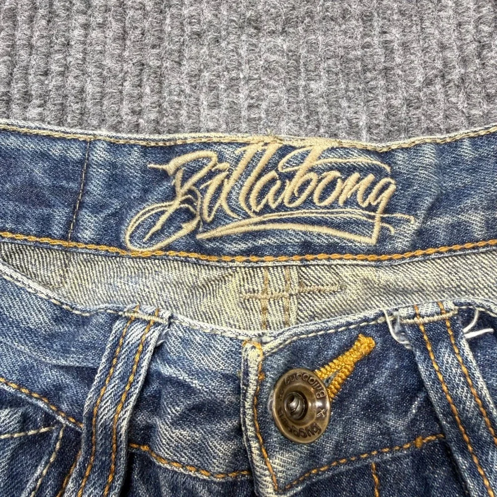 Billabong The Point Jeans Mens 31x30 Straight Leg‎ Light Stone Wash Denim